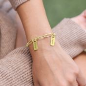 Melissa Name Bracelet [18K Gold Plated]