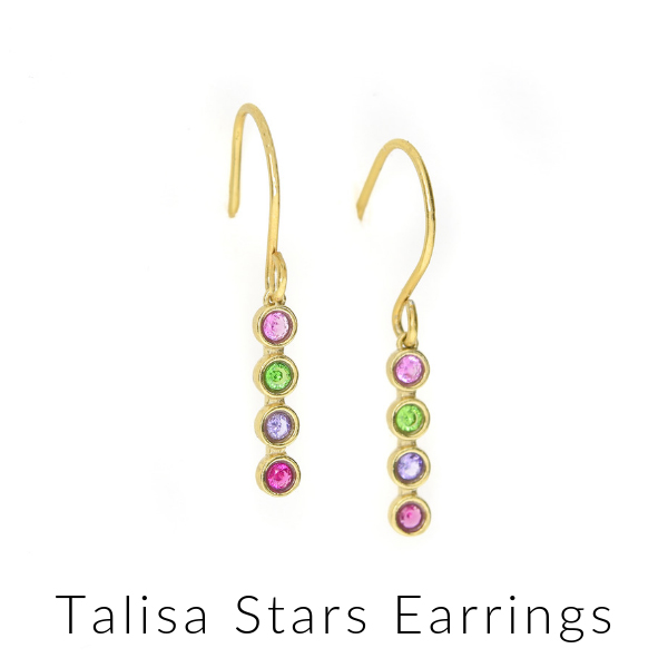 Talisa stars earrings